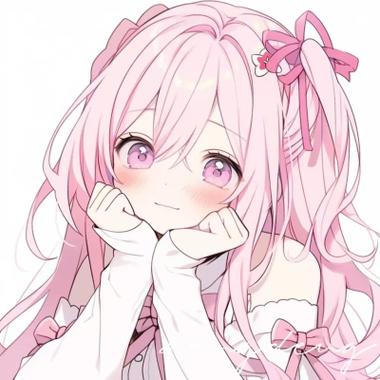 少女动漫头像 可爱粉 霸气