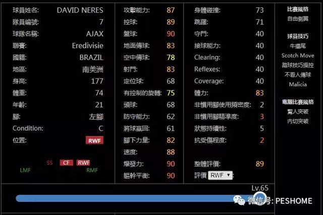 pes2019经典球员假名
