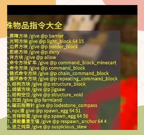 我的世界指定玩家指令