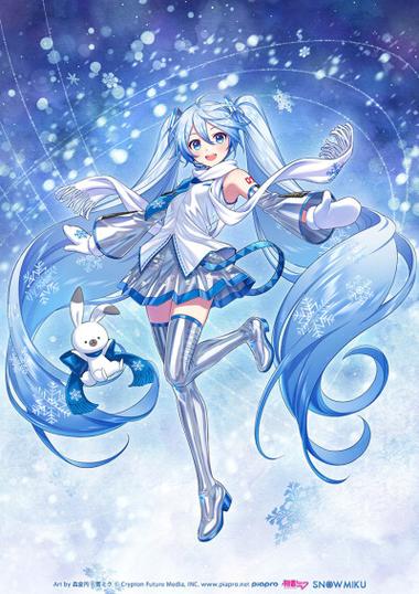 l未来初音10周年雪
