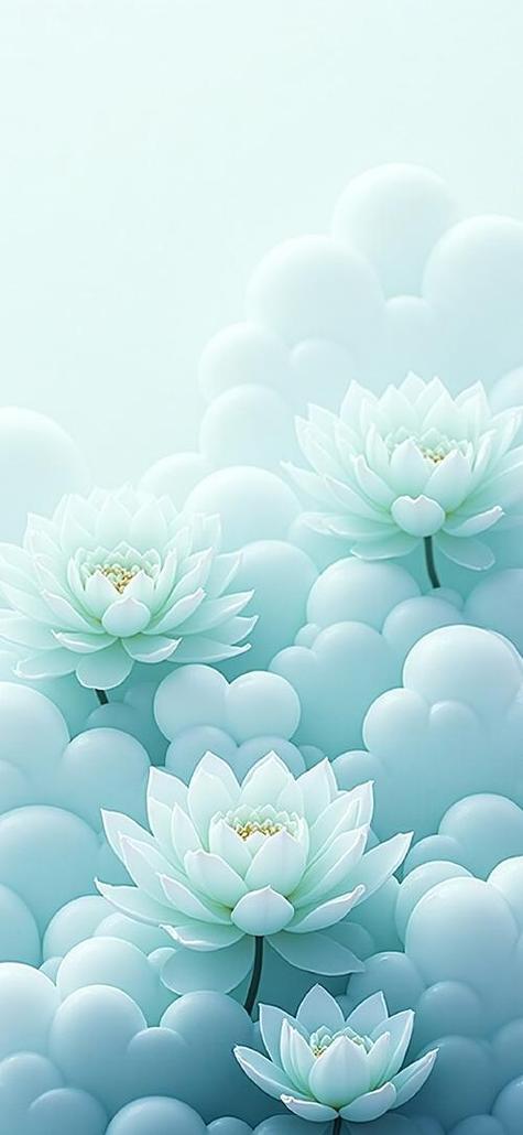 荷花图案大全图片