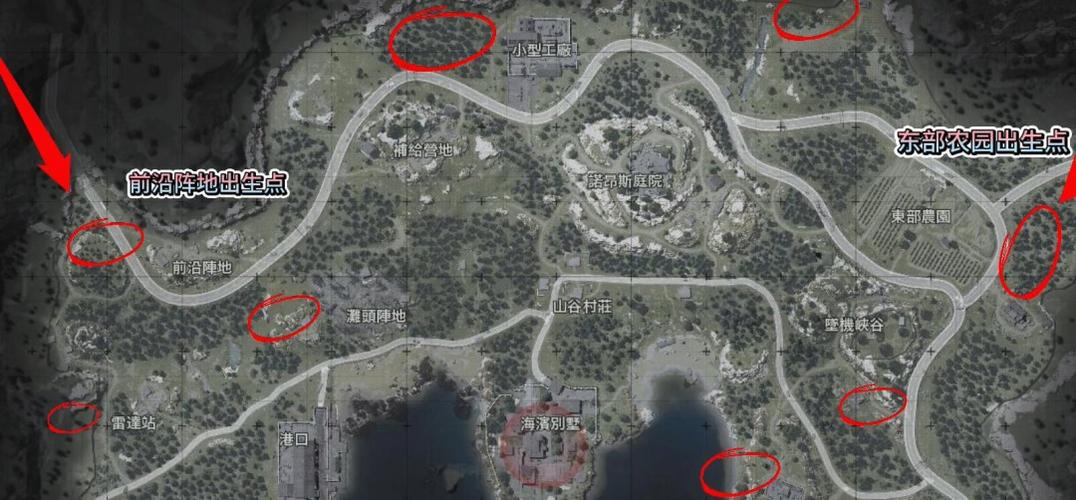 暗区突围S17赛季地图理解
