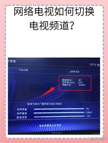 网络电视怎样调到电视的频道上