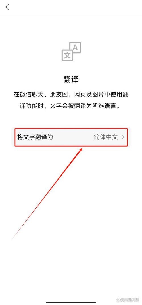 微信翻译多国语言怎么设置