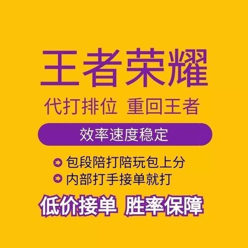 王者代练接单平台