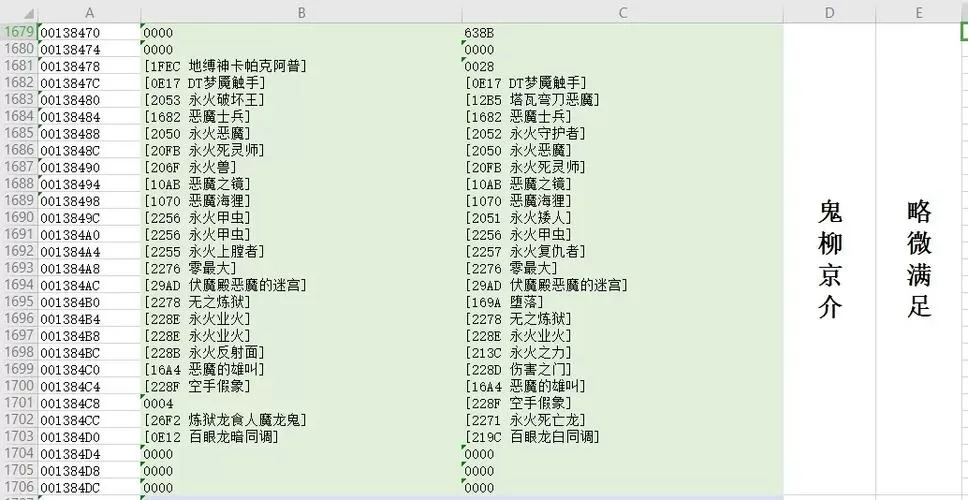 卡片力量sp全卡表