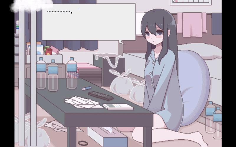 汚部屋の姫 更生或堕落的模拟H