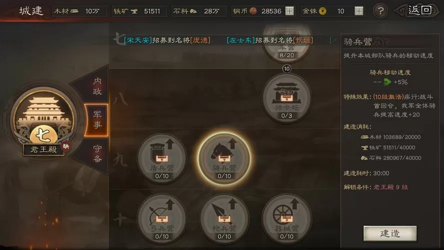 三国志战略版十七御主城多少级