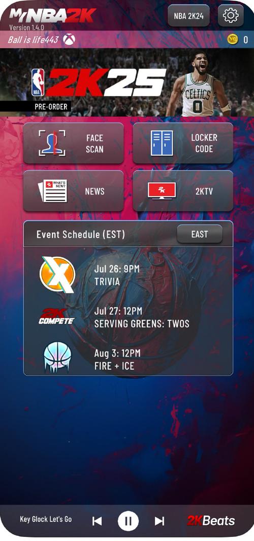 mynba2k25扫脸下载无限金币版