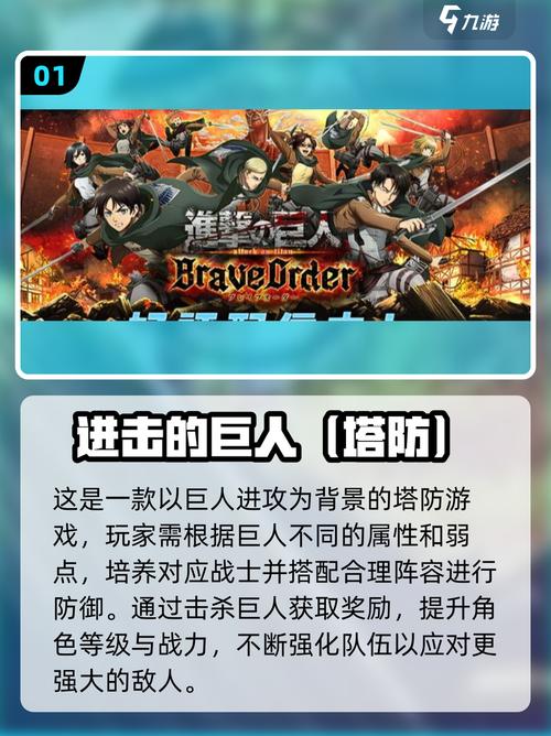 好玩的进击的巨人游戏3d有哪些有趣的漫改游戏盘点2025